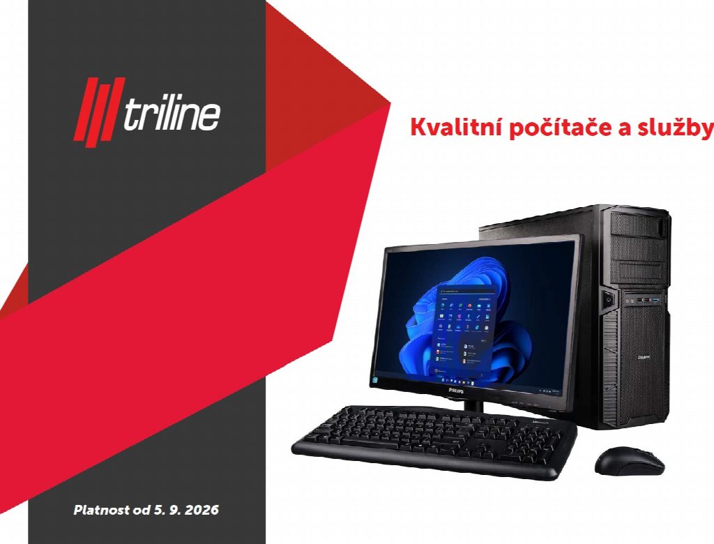Náhled letáku: Triline Akce